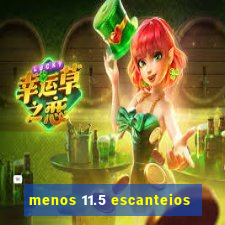 menos 11.5 escanteios